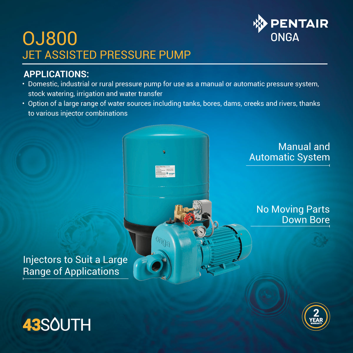 OJ800 Range