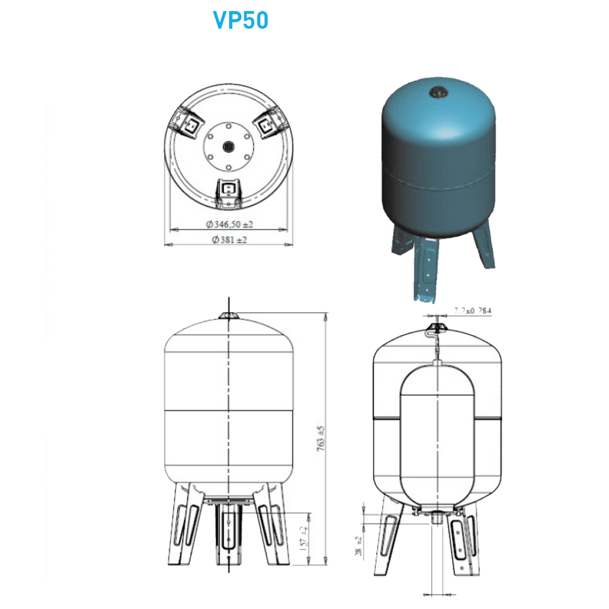 High Pressure Vessel Tanks